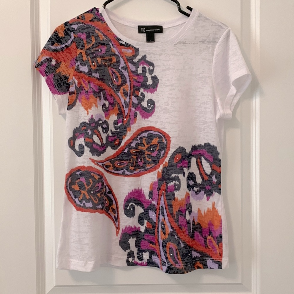 INC Paisley T-Shirt